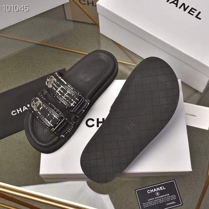 Chanel Slipper Women Shoes 0045（2021）
