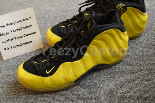 Authentic Nike Air Foamposite One Yellow