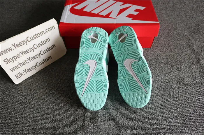 AUTHENTIC NIKE AIR MORE UPTEMPO “ISLAND GREEN”