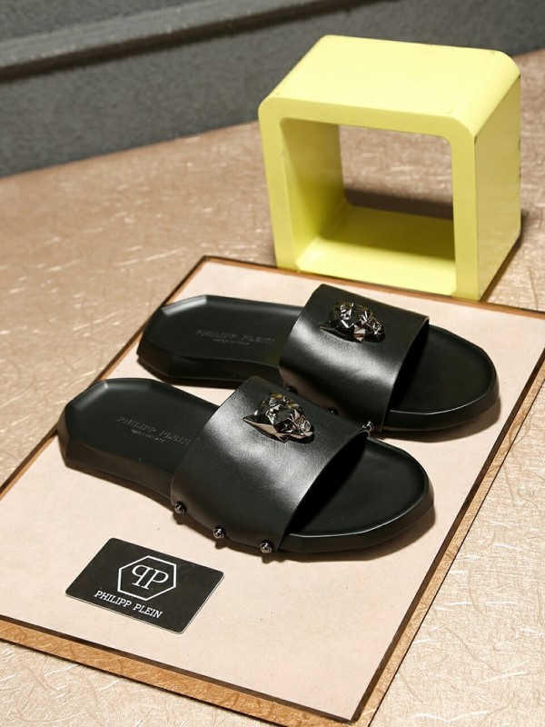 Philipp Plein Slippers Men Shoes 002（2022）