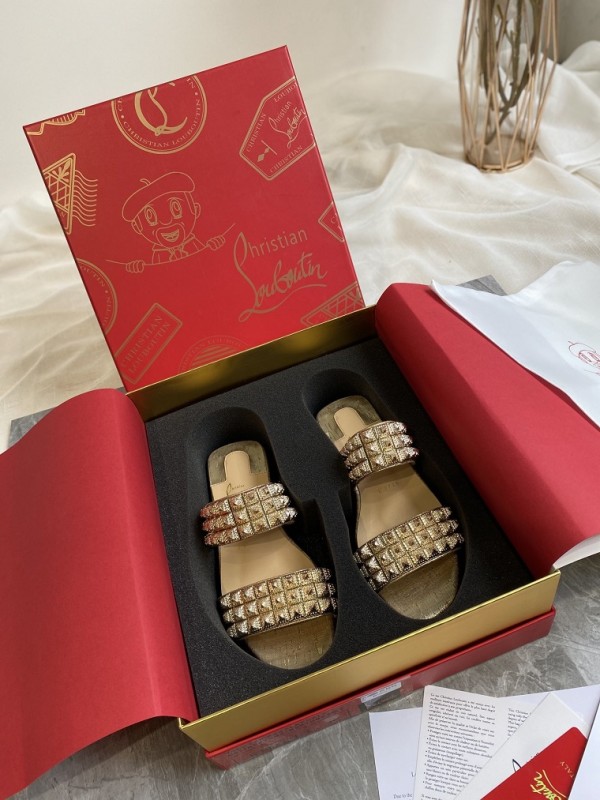 Christian Louboutin Slipper Women Shoes 003（2022）