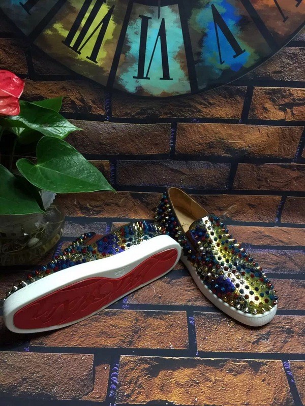 Super High End Christian Louboutin Flat Sneaker Low Top(With Receipt) - 0053