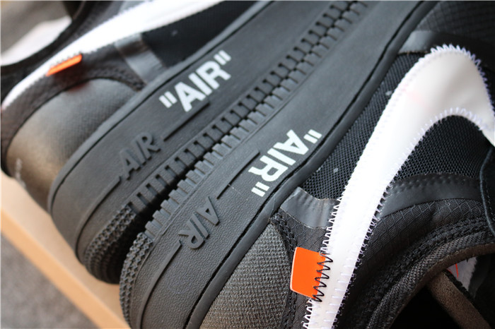 Authentic Air Force 1 low OFF White Black