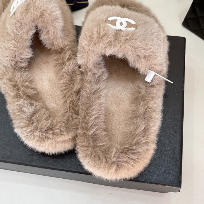 Chanel Hairy slippers 0010 (2022)