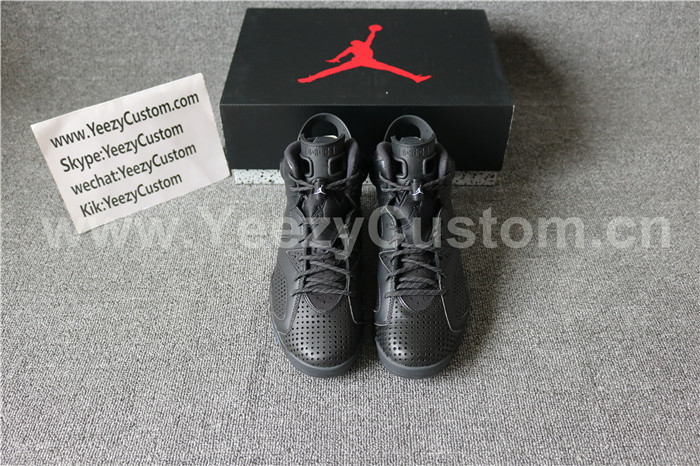 Authentic Air Jordan 6 Black Cat