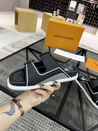 LV Slippers Men Shoes 0023（2022）