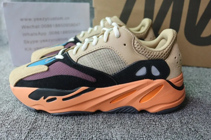 Authentic adidas Yeezy Boost 700 Enflame Amber Men Shoes