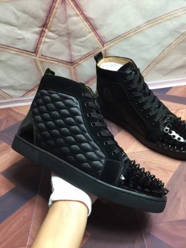 Super High End Christian Louboutin Flat Sneaker High Top(With Receipt) - 0109