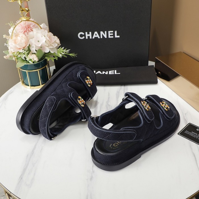 Chanel Slippers Women shoes 0030 (2022)