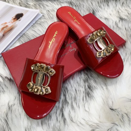 Ferragamo Slippers Women shoes 0016（2021）