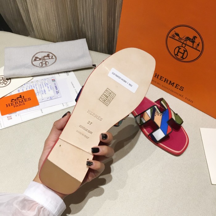 Hermes Slipper Women Shoes 0046（2021）