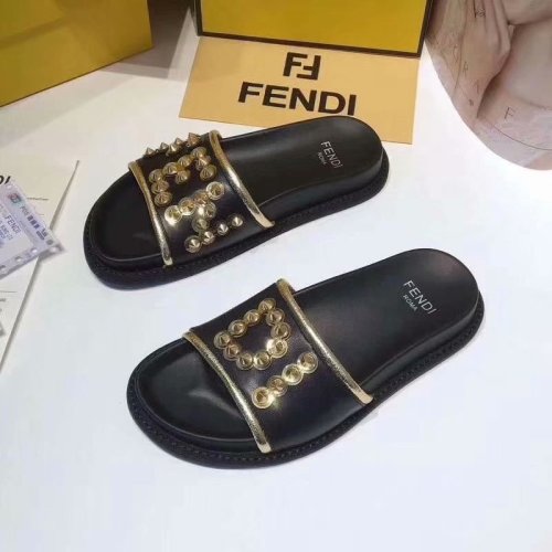 Fendi Slipper Women Shoes 0015
