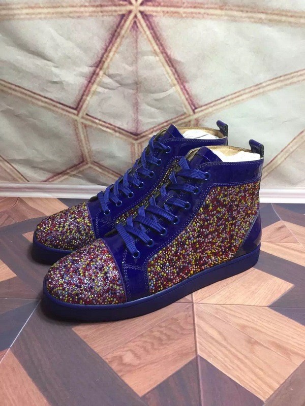 Super High End Christian Louboutin Flat Sneaker High Top(With Receipt) - 0106