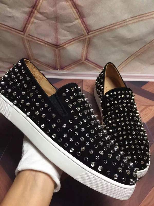 Super High End Christian Louboutin Flat Sneaker Low Top(With Receipt) - 0048