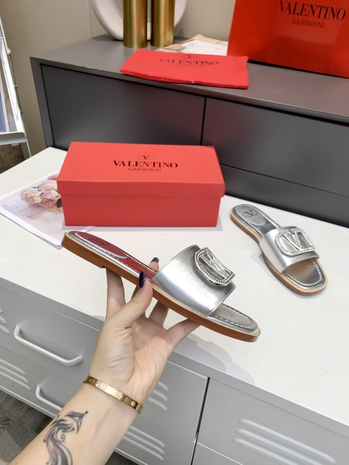 Valentino Slipper Women Shoes 0030（2021）