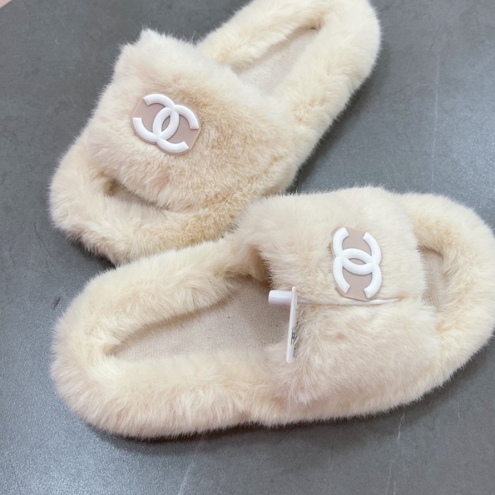 Chanel Hairy slippers 009 (2022)