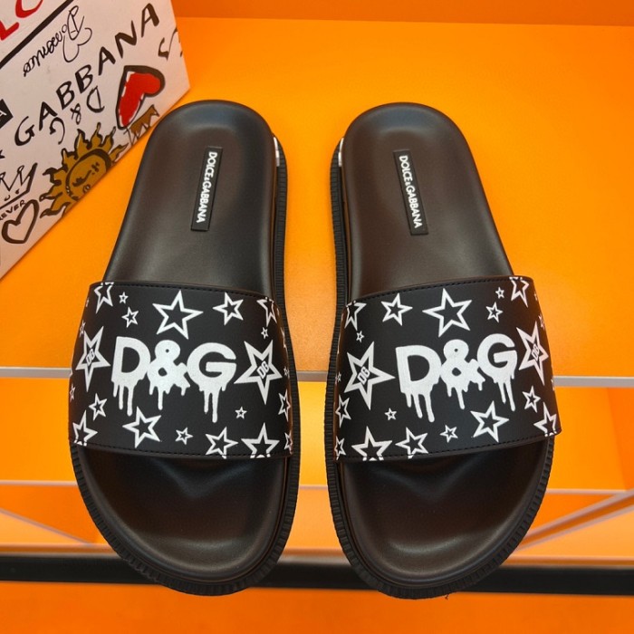 Dolces & Gabbana Slipper Men Shoes 0015（2022）