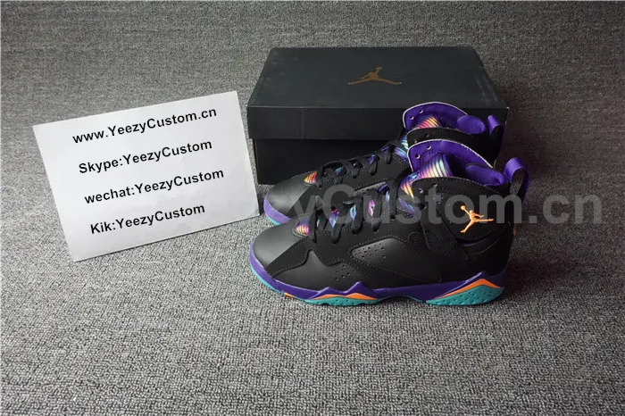 Authentic Air Jordan 7 Retro “Multicolor Tongue”  GS