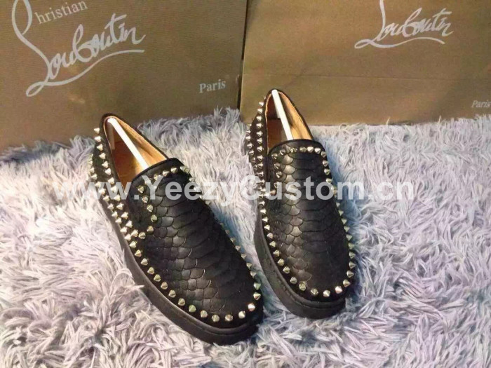 Super High End Christian Louboutin Flat Sneaker Low Top(With Receipt) - 0006