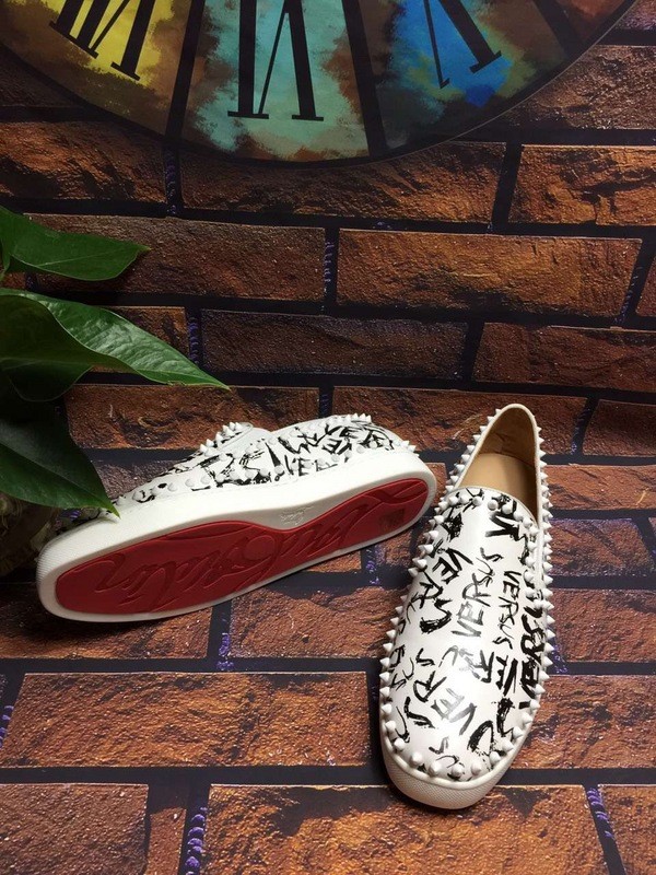 Super High End Christian Louboutin Flat Sneaker Low Top(With Receipt) - 0078