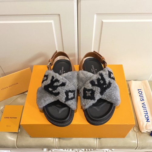 LV Hairy slippers 0041 (2021)