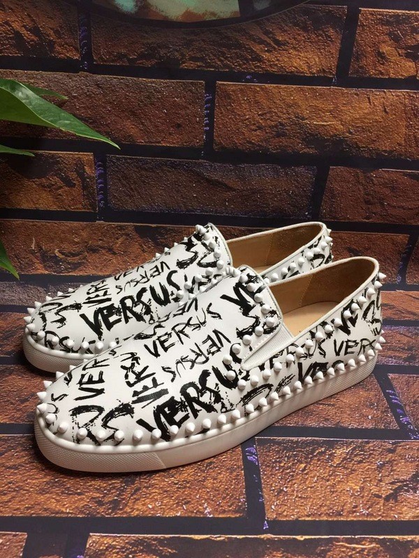 Super High End Christian Louboutin Flat Sneaker Low Top(With Receipt) - 0078