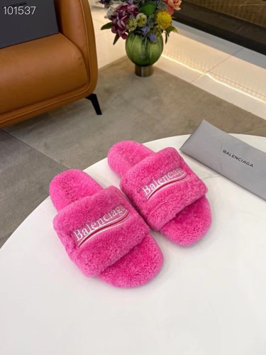 Balenciaga Hairy slippers 008（2021）