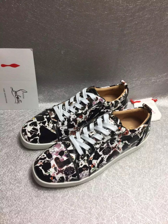 Super High End Christian Louboutin Flat Sneaker Low Top(With Receipt) - 0122