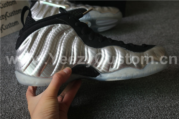 Authentic Nike Air Foamposite One  Silver Surfer