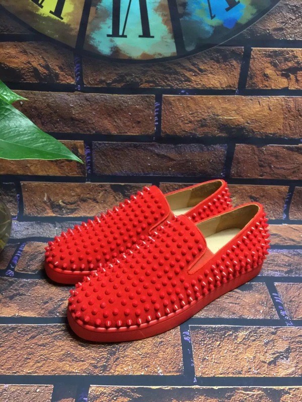 Super High End Christian Louboutin Flat Sneaker Low Top(With Receipt) - 0051