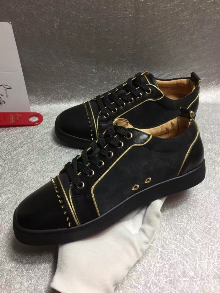 Super High End Christian Louboutin Flat Sneaker Low Top(With Receipt) - 0126