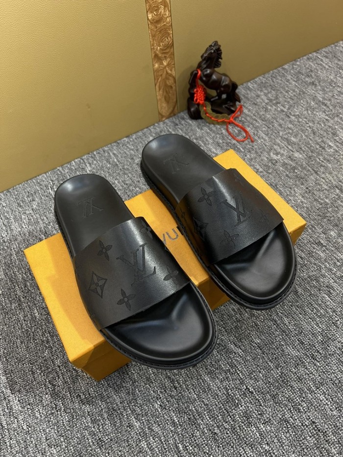 LV Slippers Men Shoes 0014（2022）