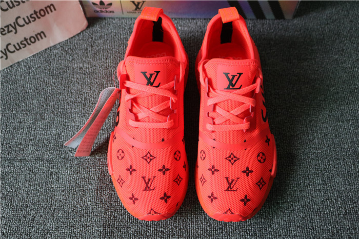 Authentic Adidas X Supreme X LV Red NMD