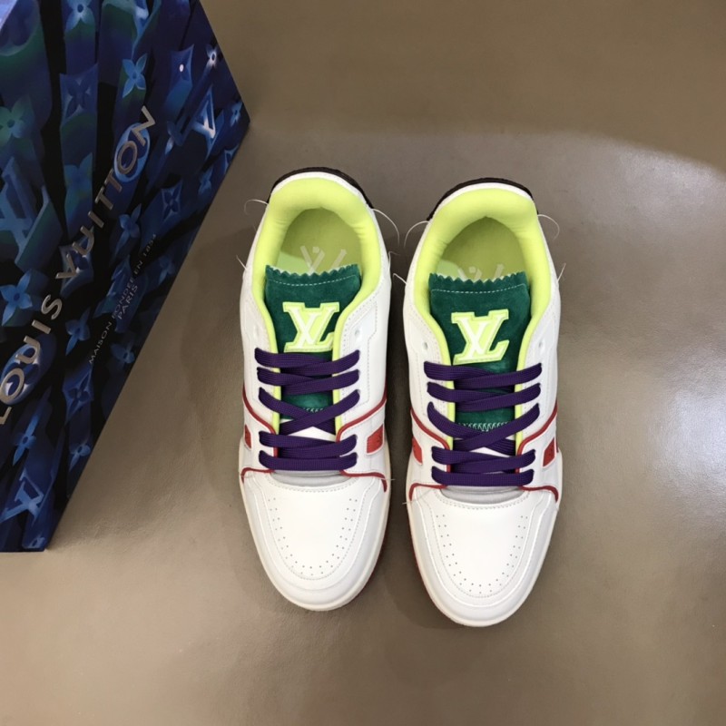 LV Single shoes Men Shoes 0062 (2021）