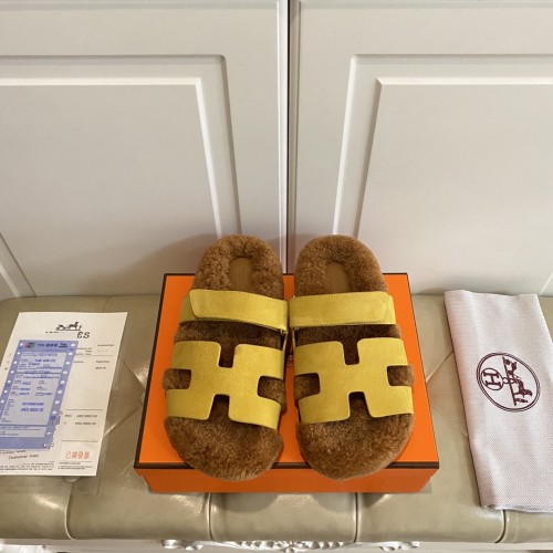 Hermes Hairy slippers 008 (2021)