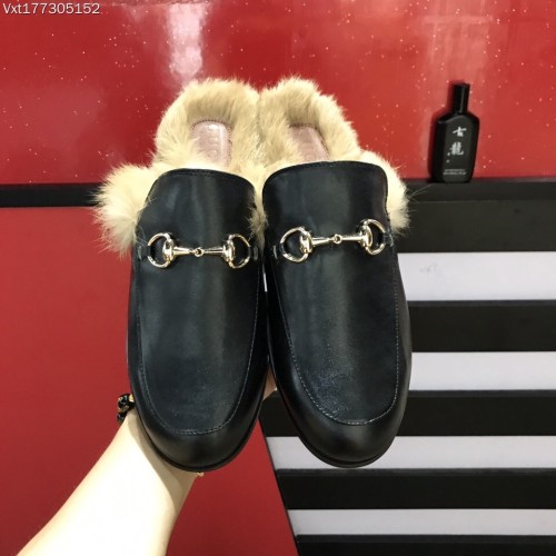 Gucci Hairy slippers 004