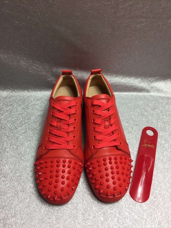 Super High End Christian Louboutin Flat Sneaker Low Top(With Receipt) - 0012