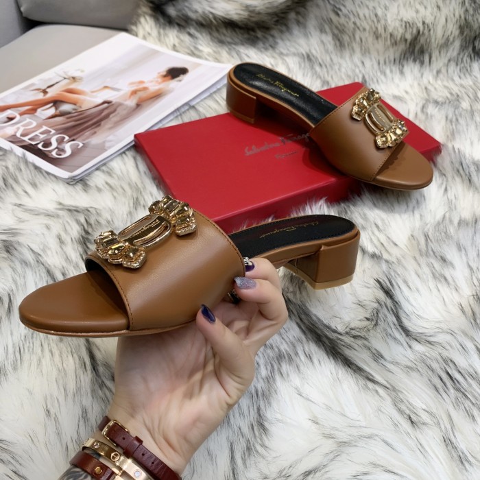 Ferragamo Slippers Women shoes 0013（2021）