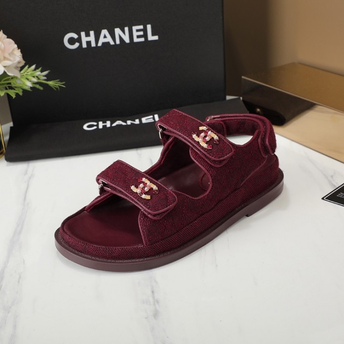 Chanel Slippers Women shoes 0028 (2022)