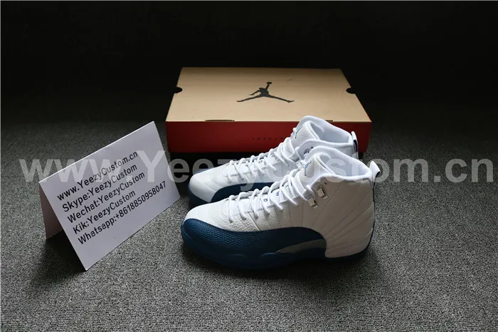 Authentic Air Jordan 12 “French Blue”