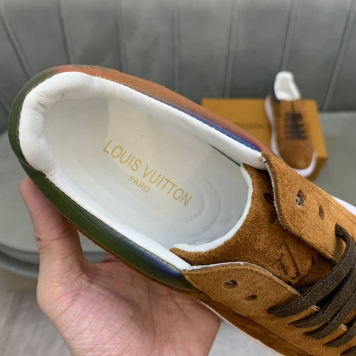 LV Single shoes Men Shoes 0048 (2021）