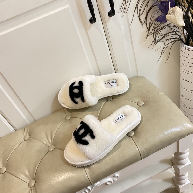Chanel Hairy slippers 0011 (2021)