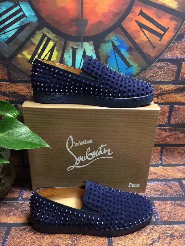 Super High End Christian Louboutin Flat Sneaker Low Top(With Receipt) - 0066