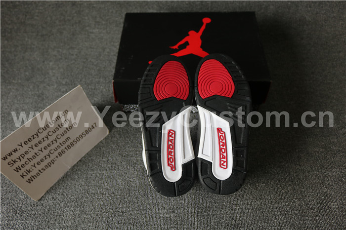 Authentic Air Jordan 3 OG Infrared 23(Nike Logo)