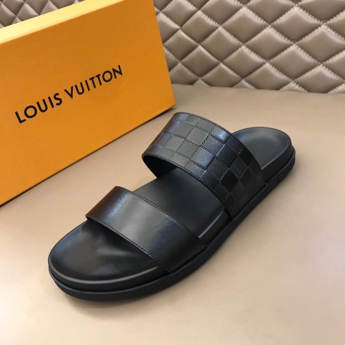 LV Slipper men Shoes 0018（2021）