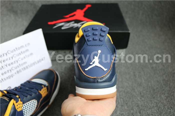 Authentic Air Jordan 4  Dunk From Above