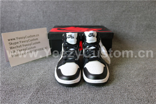 Authentic Air Jordan 1 OG Retro High Black/White