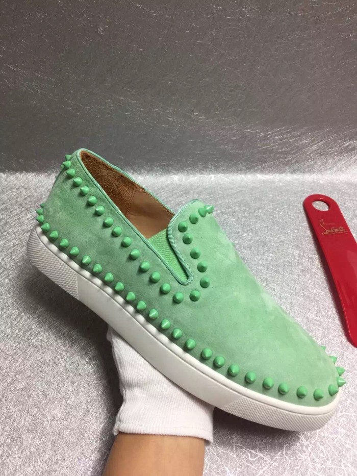 Super High End Christian Louboutin Flat Sneaker Low Top(With Receipt) - 0111