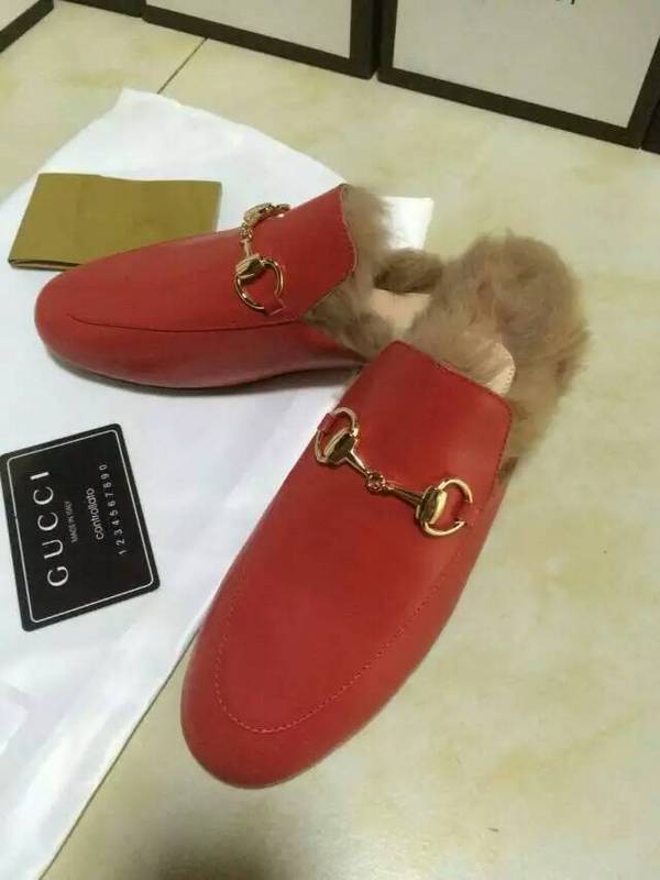 Gucci Hairy slippers 0015