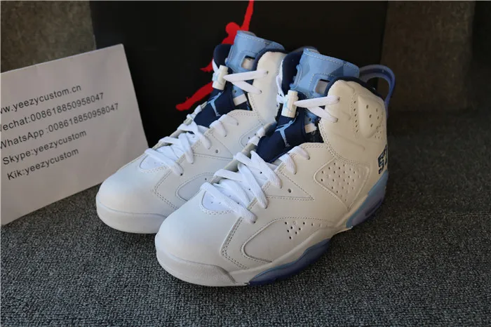 Authentic Air Jordan 6 New Icy Blue Pack